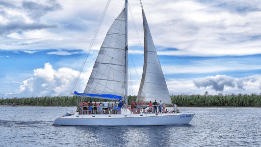 Catamarán para isla Saona